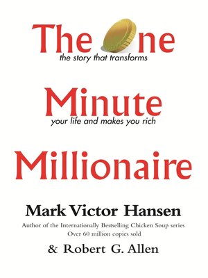 cover image of The One Minute Millionaire